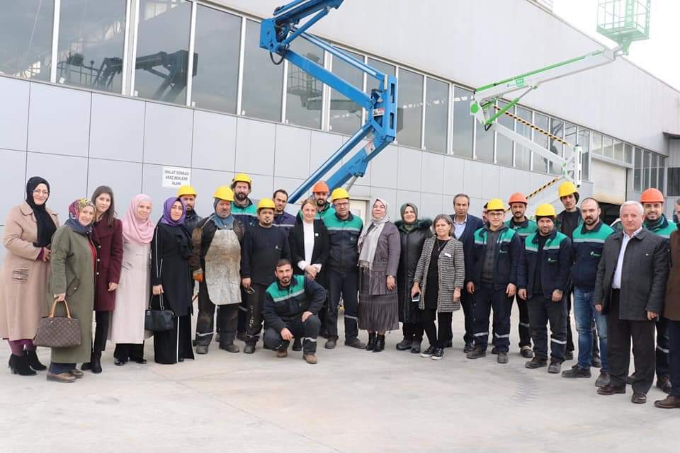 Наш завод посетила вице-преподобный Амина Зибак.